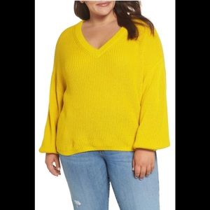 Plus Size Drop Shoulder Sweater